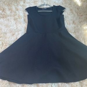 Black cocktail dress